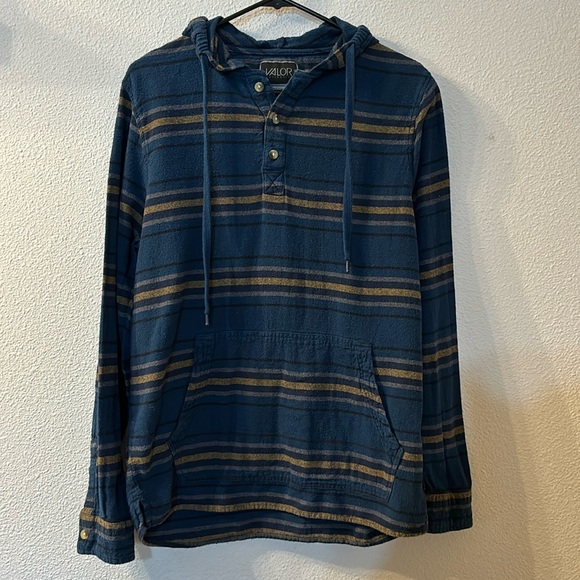 Valor Collective striped hoodie size large - Picture 1 of 5